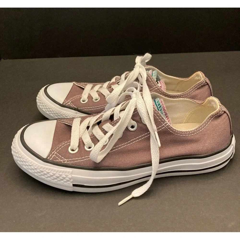 Converse All Star Low Top Purple-Brown M 4.5 W 6.5 Unisex Canvas Multiple Tonges